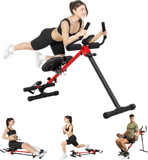 2 in 1 Ab & Rowing Machines for Home