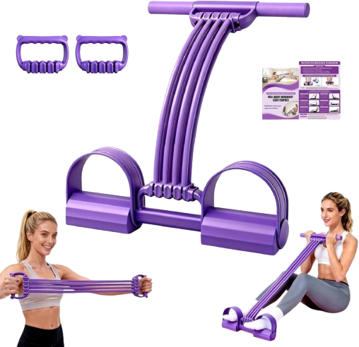 Foot Pedal Resistance Bands with Handles